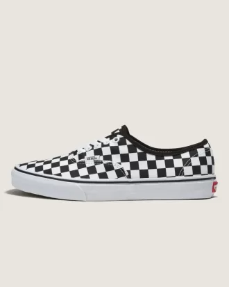 Zapato ancho con diseño de cuadros auténticos de Customs