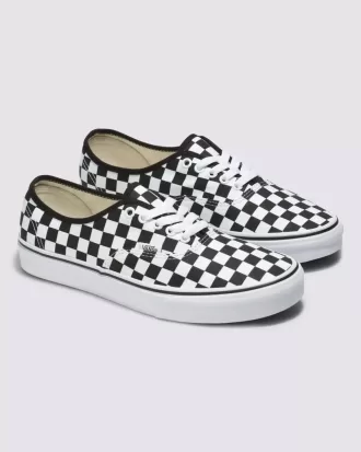 Zapato ancho con diseño de cuadros auténticos de Customs