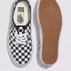 Zapato ancho con diseño de cuadros auténticos de Customs