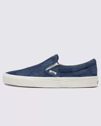 Zapato clásico de mezclilla sin cordones