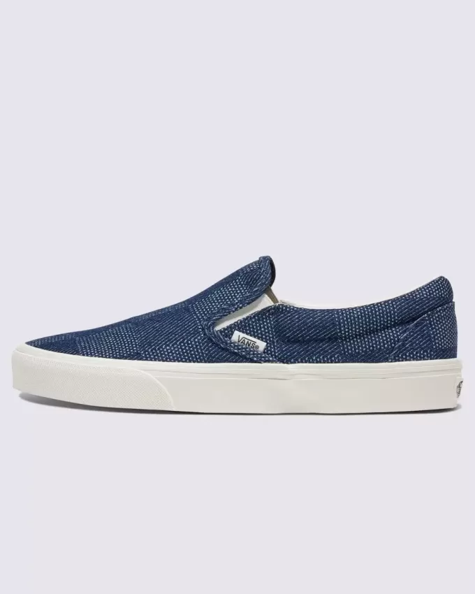 Zapato clásico de mezclilla sin cordones