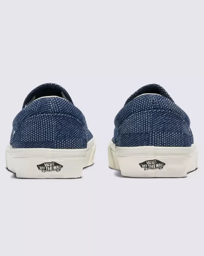 Zapato clásico de mezclilla sin cordones