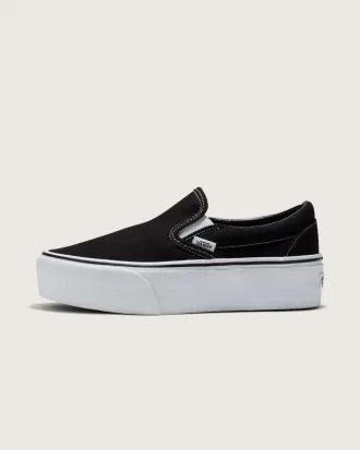 Zapato clásico de plataforma sin cordones