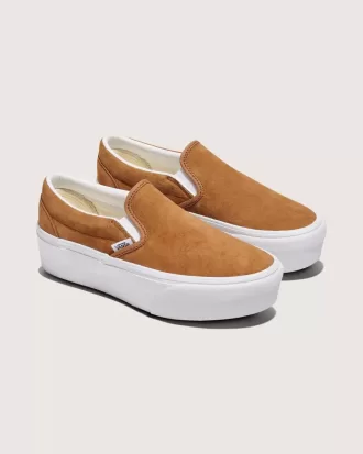 Zapato clásico de plataforma sin cordones