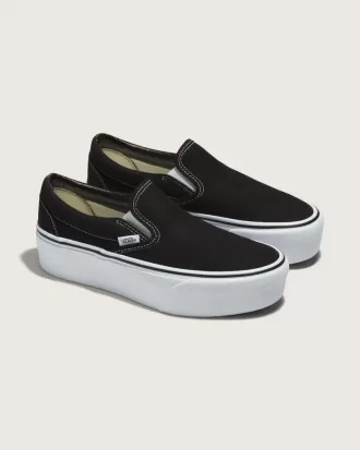 Zapato clásico de plataforma sin cordones