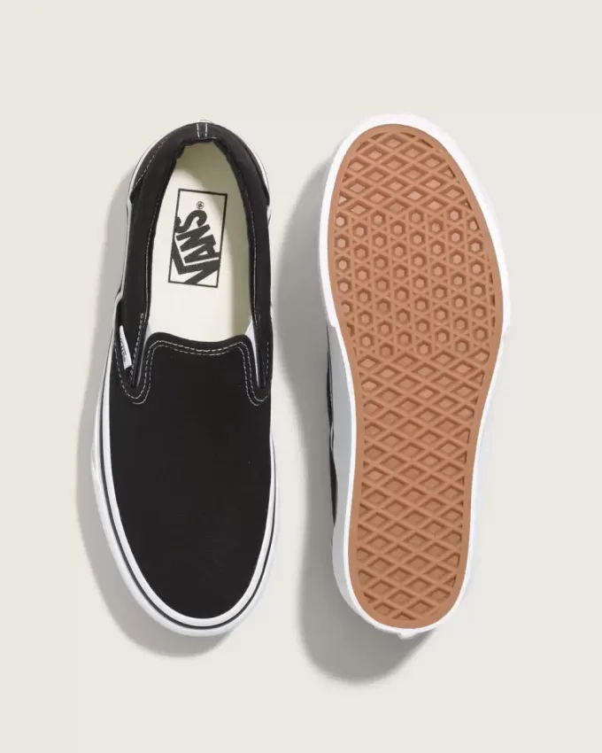 Zapato clásico de plataforma sin cordones