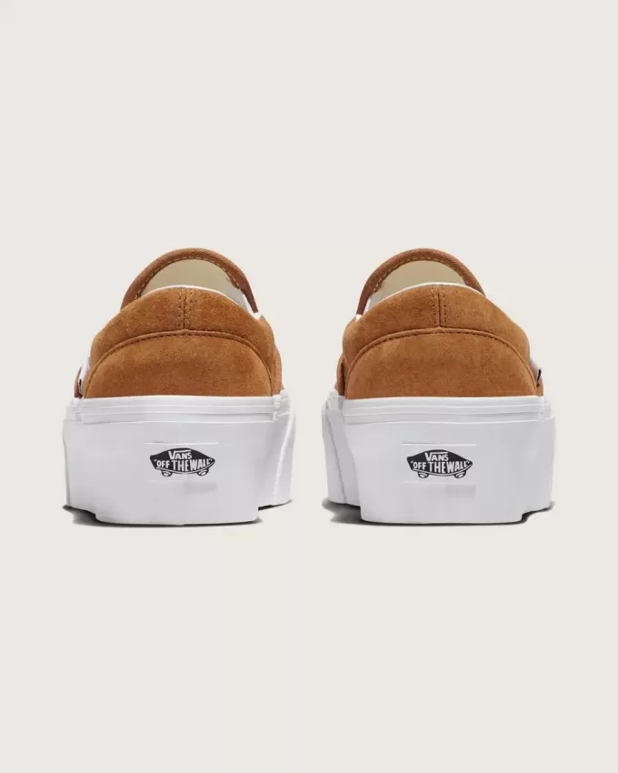 Zapato clásico de plataforma sin cordones