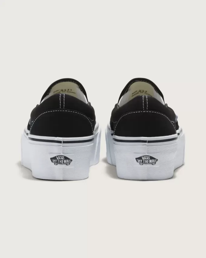 Zapato clásico de plataforma sin cordones