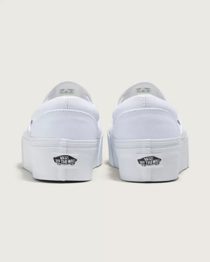 Zapato clásico de plataforma sin cordones