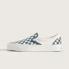 Zapato clásico premium sin cordones con diseño de cuadros
