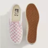 Zapato clásico premium sin cordones con diseño de cuadros