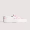 Zapato clásico premium sin cordones con diseño de cuadros