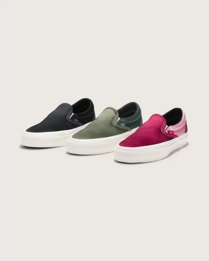 Zapato clásico premium sin cordones de satén
