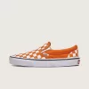 Zapato clásico sin cordones con diseño de cuadros
