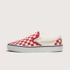 Zapato clásico sin cordones con diseño de cuadros