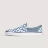 Zapato clásico sin cordones con diseño de cuadros