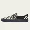 Zapato clásico sin cordones con diseño de cuadros