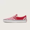 Zapato clásico sin cordones con diseño de cuadros