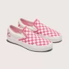 Zapato clásico sin cordones con diseño de cuadros
