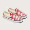 Zapato clásico sin cordones con diseño de cuadros