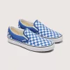 Zapato clásico sin cordones con diseño de cuadros