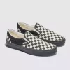 Zapato clásico sin cordones con diseño de cuadros