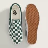 Zapato clásico sin cordones con diseño de cuadros