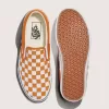 Zapato clásico sin cordones con diseño de cuadros