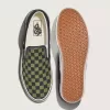 Zapato clásico sin cordones con diseño de cuadros