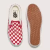 Zapato clásico sin cordones con diseño de cuadros