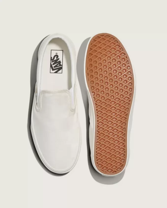 Zapato clásico sin cordones con diseño de cuadros