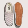 Zapato clásico sin cordones con diseño de cuadros