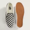 Zapato clásico sin cordones con diseño de cuadros