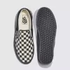 Zapato clásico sin cordones con diseño de cuadros