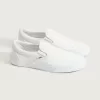 Zapato clásico sin cordones con diseño de cuadros