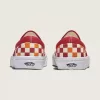 Zapato clásico sin cordones con diseño de cuadros