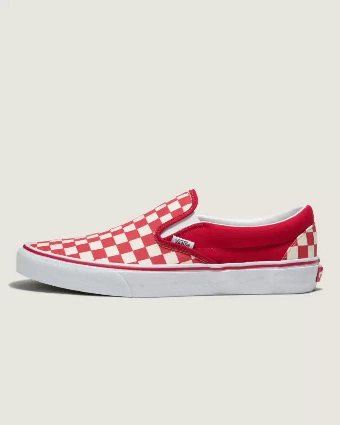 Zapato clásico sin cordones con diseño de cuadros anchos Customs