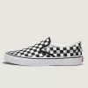 Zapato clásico sin cordones con diseño de cuadros anchos Customs