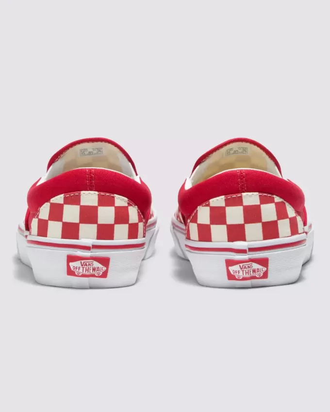 Zapato clásico sin cordones con diseño de cuadros anchos Customs