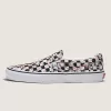 Zapato clásico sin cordones con diseño de cuadros Customs
