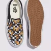 Zapato clásico sin cordones con diseño de cuadros Customs