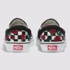 Zapato clásico sin cordones con diseño de cuadros Customs