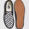 Zapato clásico sin cordones con diseño de cuadros de Halloween Customs