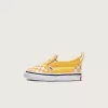 Zapato clásico sin cordones con diseño de cuadros en V para niños pequeños