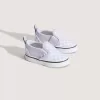 Zapato clásico sin cordones con diseño de cuadros en V para niños pequeños