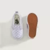 Zapato clásico sin cordones con diseño de cuadros en V para niños pequeños