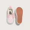 Zapato clásico sin cordones con diseño de cuadros en V para niños pequeños