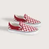 Zapato clásico sin cordones con diseño de cuadros para niños grandes