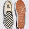 Zapato clásico sin cordones con diseño de cuadros para niños grandes