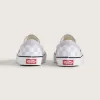 Zapato clásico sin cordones con diseño de cuadros para niños grandes